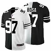 Nike Chargers 97 Joey Bosa Black And White Split Vapor Untouchable Limited Jersey Dyin,baseball caps,new era cap wholesale,wholesale hats